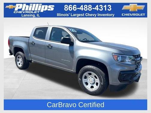 Satin Steel Metallic 2022 Chevrolet Colorado WT
