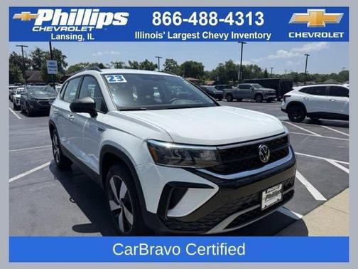 Pure White 2024 Volkswagen Taos 1.5T S