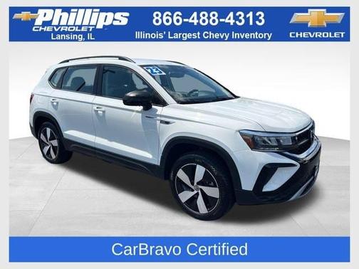 Pure White 2024 Volkswagen Taos 1.5T S