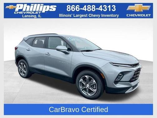 Sterling Gray Metallic 2024 Chevrolet Blazer LT