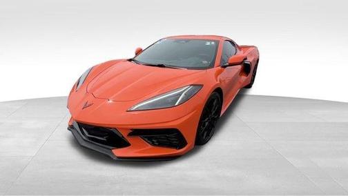 Orange 2024 Chevrolet Corvette Stingray w/1LT