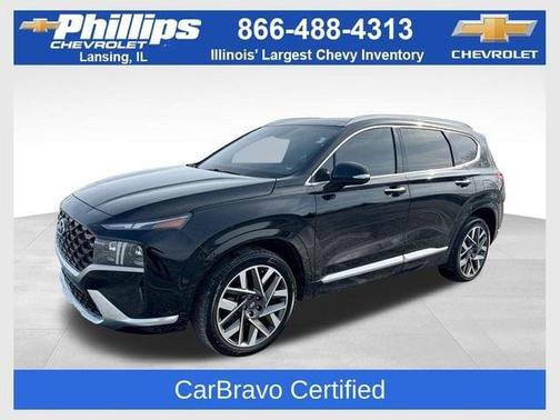 Twilight Black 2022 Hyundai SANTA FE Calligraphy