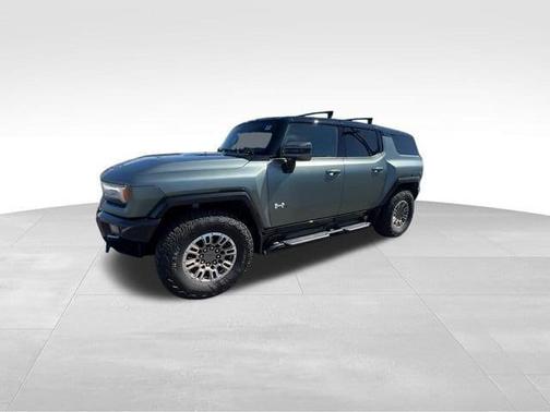 Green Matte 2024 GMC HUMMER EV SUV 3X