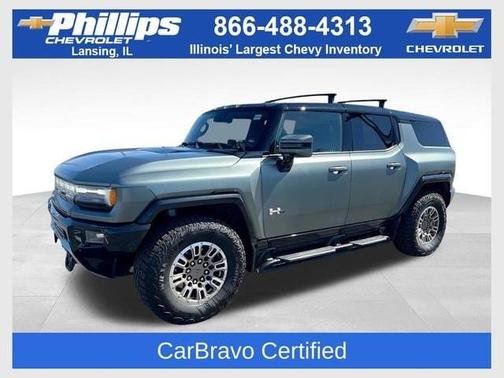 Green Matte 2024 GMC HUMMER EV SUV 3X