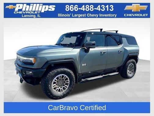 Green Matte 2024 GMC HUMMER EV SUV 3X