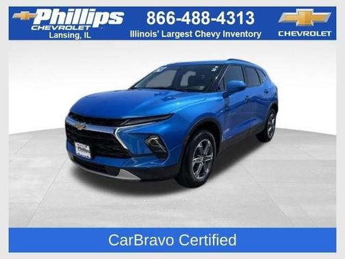 Rip Tide Blue 2024 Chevrolet Blazer LT