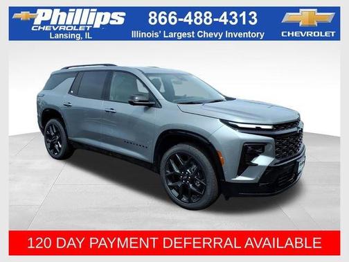 Sterling Gray Metallic 2026 Chevrolet Traverse RS