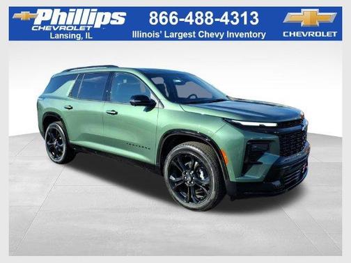 Green Metallic 2027 Chevrolet Traverse RS