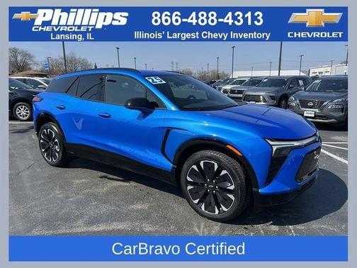 Rip Tide Blue 2025 Chevrolet Blazer EV RS
