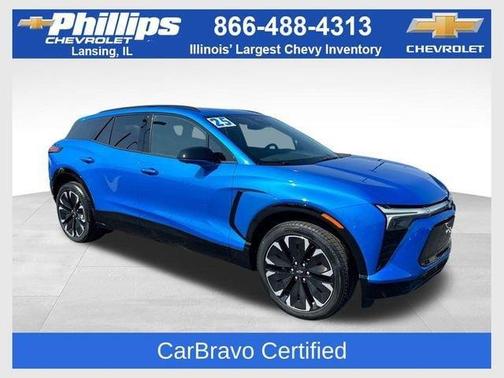 Rip Tide Blue 2025 Chevrolet Blazer EV RS