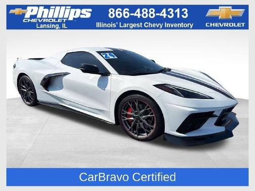 Arctic White 2024 Chevrolet Corvette Stingray w/3LT