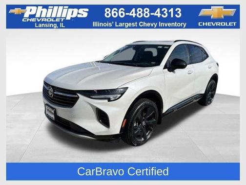 White Frost Tri-Coat 2023 Buick Envision Essence