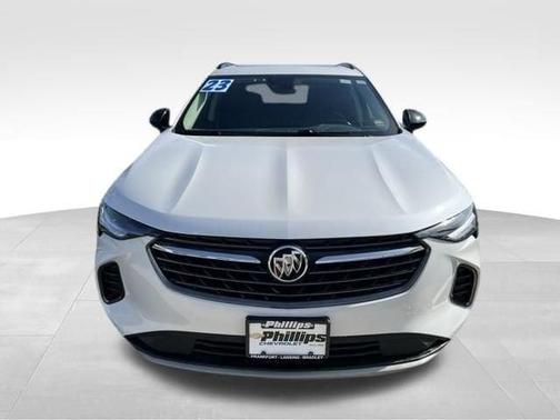 White Frost Tri-Coat 2023 Buick Envision Essence