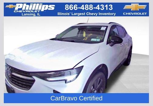 White Frost Tri-Coat 2023 Buick Envision Essence