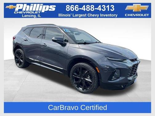Gray 2021 Chevrolet Blazer RS