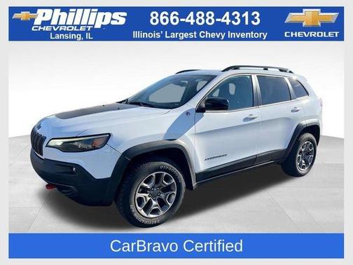Bright White Clearcoat 2022 Jeep Cherokee Trailhawk