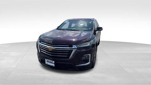 Black Cherry Metallic 2023 Chevrolet Traverse LT Cloth