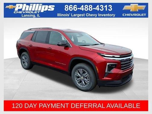 Radiant Red 2026 Chevrolet Traverse LT