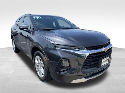 Gray 2022 Chevrolet Blazer 3LT