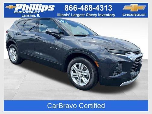 Gray 2022 Chevrolet Blazer 3LT