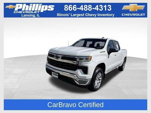 Summit White 2022 Chevrolet Silverado 1500 LT