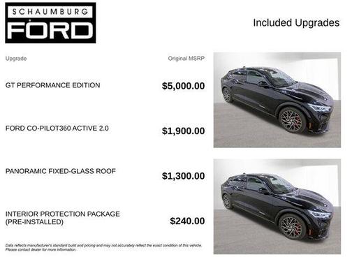 Shadow Black 2021 Ford Mustang Mach-E GT