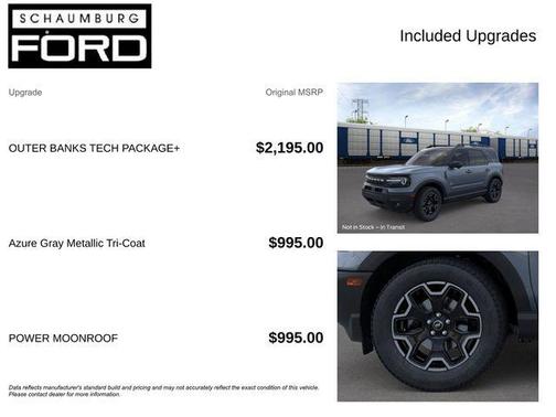 2025 Ford Bronco Sport Outer Banks