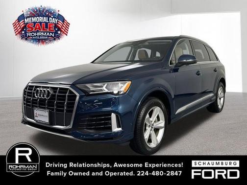 Galaxy Blue Metallic 2021 Audi Q7 55 Premium