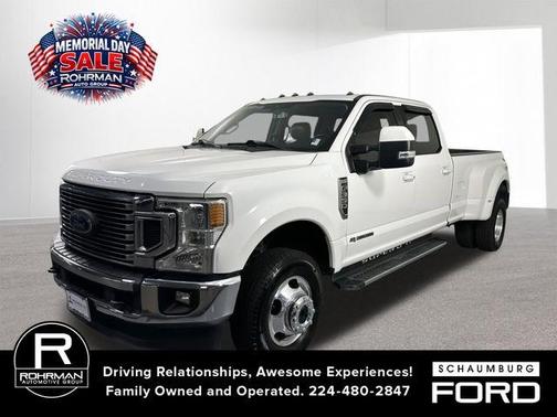 White Metallic 2020 Ford F-350 Lariat Super Duty