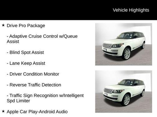 2017 Land Rover Range Rover 5.0L Supercharged