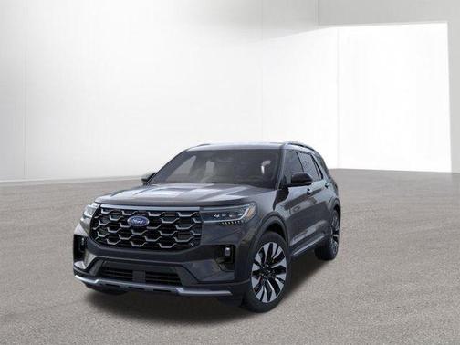 Black Metallic 2026 Ford Explorer Platinum