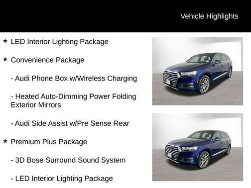 2019 Audi Q7 55 Premium Plus