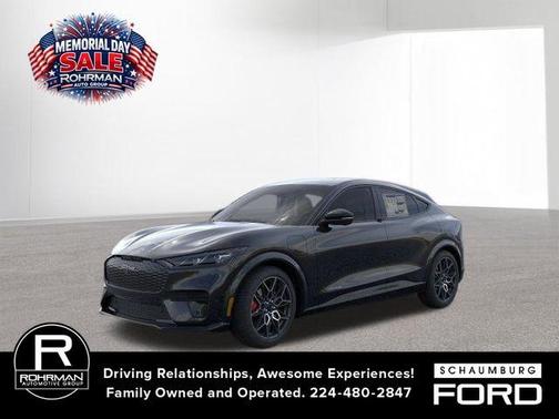 Shadow Black 2025 Ford Mustang Mach-E GT