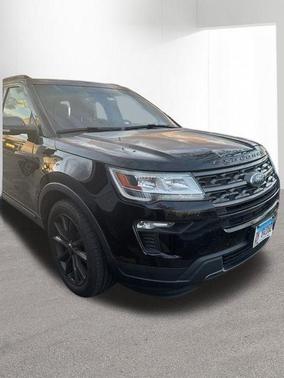 Shadow Black 2018 Ford Explorer XLT