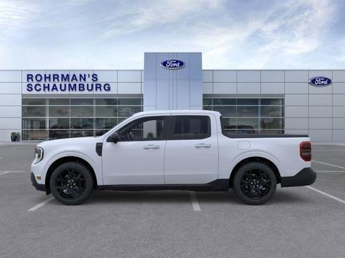 White Metallic 2026 Ford Maverick Lariat
