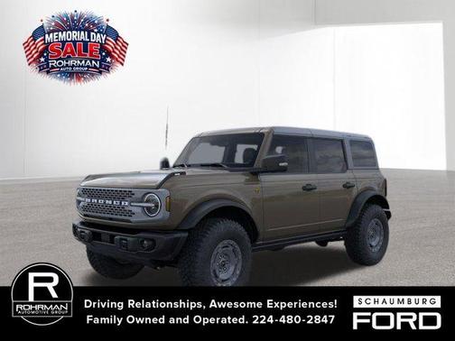 Gray 2025 Ford Bronco Badlands