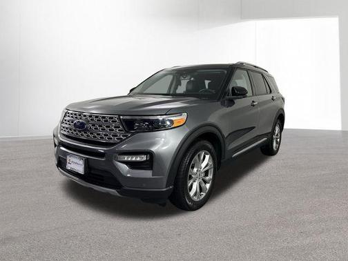 Gray Metallic 2023 Ford Explorer Limited