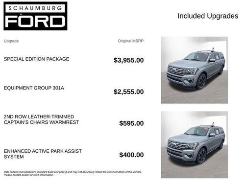 Silver 2020 Ford Expedition Max Limited