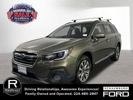 Wilderness Green Metallic 2018 Subaru Outback 3.6R Touring