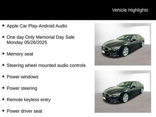 2021 Acura TLX Technology