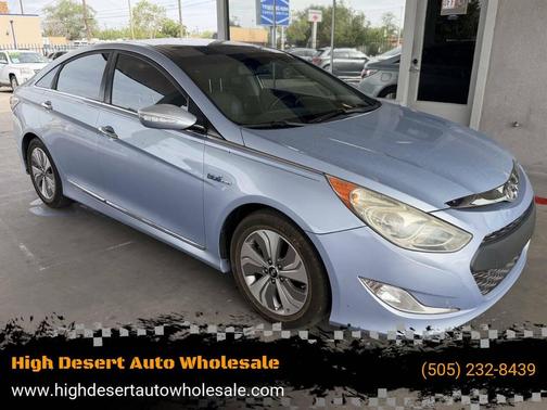 Blue Sky Metallic 2015 Hyundai SONATA Hybrid Limited