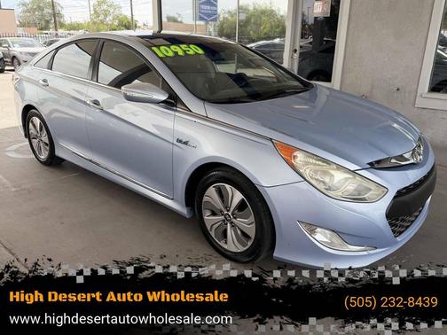 Blue Sky Metallic 2015 Hyundai SONATA Hybrid Limited