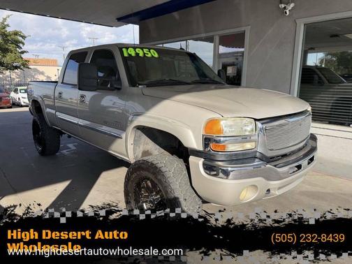 Silver Birch Metallic 2005 GMC Sierra 2500 SLT H/D Crew Cab