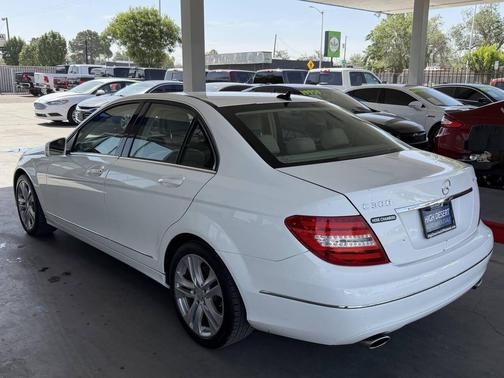 White 2014 Mercedes-Benz C-Class C 300