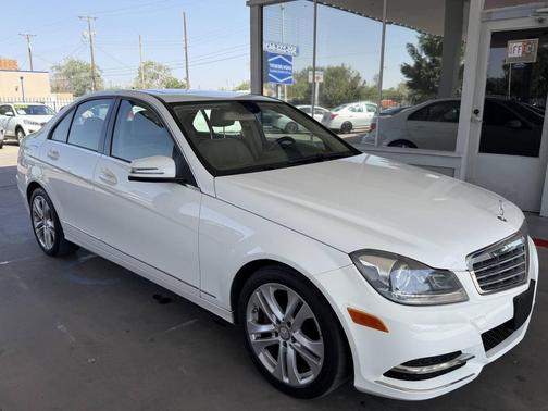White 2014 Mercedes-Benz C-Class C 300