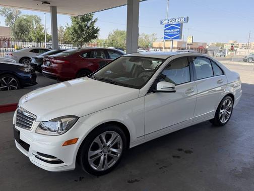 White 2014 Mercedes-Benz C-Class C 300