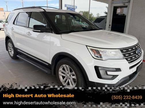 Oxford White 2017 Ford Explorer XLT