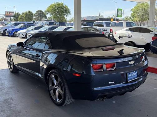 Blue 2013 Chevrolet Camaro 2LT