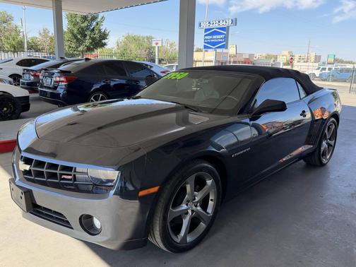Blue 2013 Chevrolet Camaro 2LT