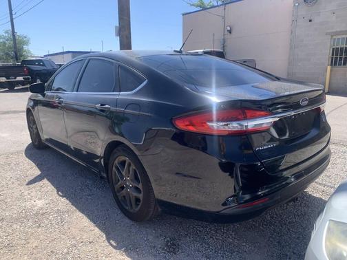 Shadow Black 2017 Ford Fusion SE